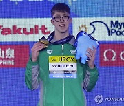 위펜, 남자 자유형 800ｍ 우승…아일랜드 수영 사상 첫 금메달