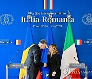 ITALY ROMANIA DIPLOMACY