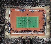 (SP)CHINA-HAINAN-WENCHANG-VILLAGE VOLLEYBALL (CN)