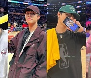 더보이즈, 美 NBA ‘승리 요정’ 인증