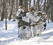 한·미 해병대, 연합 설한지 훈련 실시