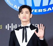 [T포토] 최강창민 '내일은 제 생일이에요'