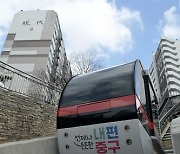 중구, 대현산배수지공원 무인·무료 모노레일 운행