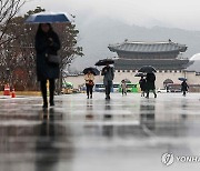 포근하지만 비 내리는 일요일…제주도 산지 최대 150㎜