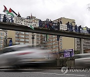 Britain Israel Palestinians Protest