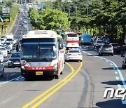 제주공항 북측 버스전용차로 800m 구간 일부 해제…"교통사고 예방"