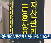 5대 금융, 해외 부동산 투자 평가 손실 1.1조 원