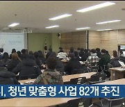 울산시, 청년 맞춤형 사업 82개 추진