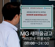 새마을금고 연체율 다시 6%대…관계기관 이달 중 점검회의