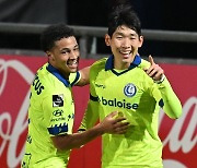 '홍현석 선제골+평점 8.2점' 헨트, 2-0으로 오이펜 제압