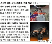 짝퉁 가방·미인증 식의약품…온라인 판매용 반입 작년 970억대 적발