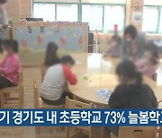 새학기 경기도 내 초등학교 73% 늘봄학교 운영