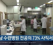 경남 수련병원 전공의 73% 사직서 제출