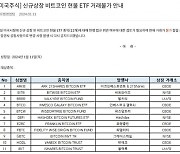 [단독] 민주당 "비트코인 현물 ETF 투자 허용"