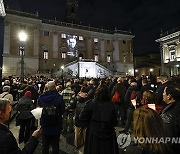 ITALY NAVALNY TRIBUTE