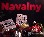 ITALY NAVALNY TRIBUTE