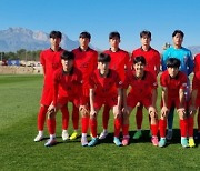 남자 U-16 축구대표팀, 스페인 국제친선대회서 스웨덴에 2-0 승리