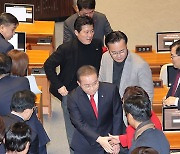 교섭단체 연설 마친 윤재옥 원내대표