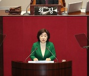 비교섭단체대표연설 나선 심상정 의원