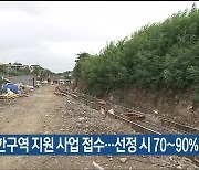 울산 개발제한구역 지원 사업 접수…선정 시 70~90％ 지원