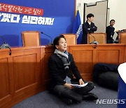 '컷오프' 노웅래, 무기한 단식농성…"공천횡포 독재"(종합)