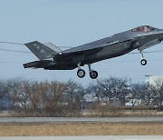 연합공중훈련하는 미 공군 F-35A