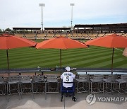 Padres Dodgers Spring Baseball