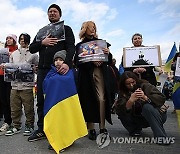 POLAND PROTEST UKRAINE RUSSIA CONFLICT