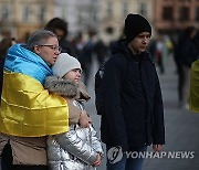 POLAND PROTEST UKRAINE RUSSIA CONFLICT