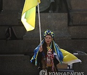 POLAND PROTEST UKRAINE RUSSIA CONFLICT