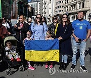 TURKEY PROTEST UKRAINE RUSSIA CONFLICT