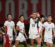 지소연-케이시 유진 ‘환상골’ 여자대표팀 올해 첫 A매치서 체코에 2-1 승리