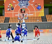 [JB화보] 2024 KBL 주말리그, U10 삼성과 현대모비스 4강 경기 화보 (삼성 32-20 현대모비스)