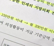 상한선 오르자마자…지방의회 의정비 인상 추진