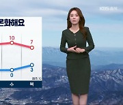 [날씨] 충북 내일도 한낮 온화…출근길 안개 유의