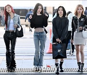 [MD포토] 있지(ITZY), '스타일 넘치는 공항패션'