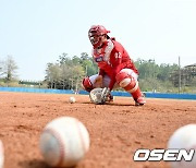 김규민,'구슬땀 훈련' [사진]