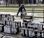 GERMANY PROTEST BUREAUCRACY