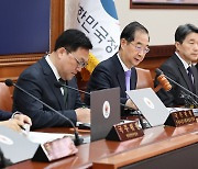 한덕수 총리, 국무회의 주재