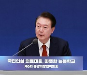 尹 "의대 2000명 증원은 최소 규모…협상·타협 대상 될 수 없어"(종합)