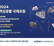 [사이언스게시판] 한국지질자원연구원, '2024 핵심광물 국제포럼' 개최 外