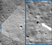 ‘좁쌀’ 같지만, ‘인류의 역사’입니다…민간 첫 달 착륙선, 월면서 찍혔다
