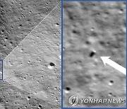 NASA, 달 표면 위 美우주선 사진 공개…"목표지점 1.5㎞내 위치"