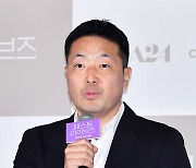 [ST포토] 인사말하는 고경범 CJ ENM 영화사업부장