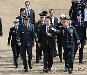 윤석열 대통령, 2024 학군장교 임관식 참석