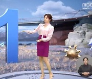 날씨 전하며 '파란색 1' 보여준 MBC···국힘 "노골적인 선거운동"이라며 방심위 제소