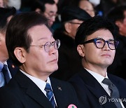 생각 잠긴 한동훈 비대위원장-이재명 대표