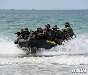 [뉴스1 PICK] 태국 해안 상륙한 '해군·해병대'…미국·태국군과 '코브라골드' 상륙 훈련