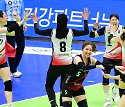 '파죽지세' 정관장, 1위 현대건설도 꺾었다… 봄배구 눈앞