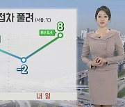 [날씨] 추위 차츰 풀려, 내일 평년 회복…아침까지 중부 눈,비